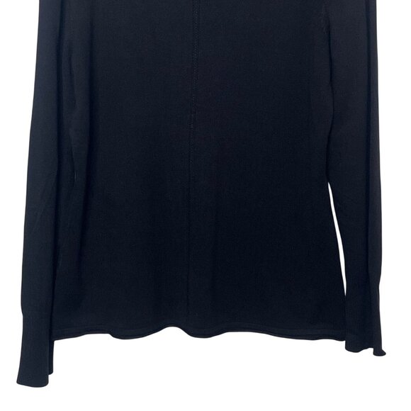 Style & Co Turtleneck Sweater Womens Medium Black New WOT - Picture 4 of 6